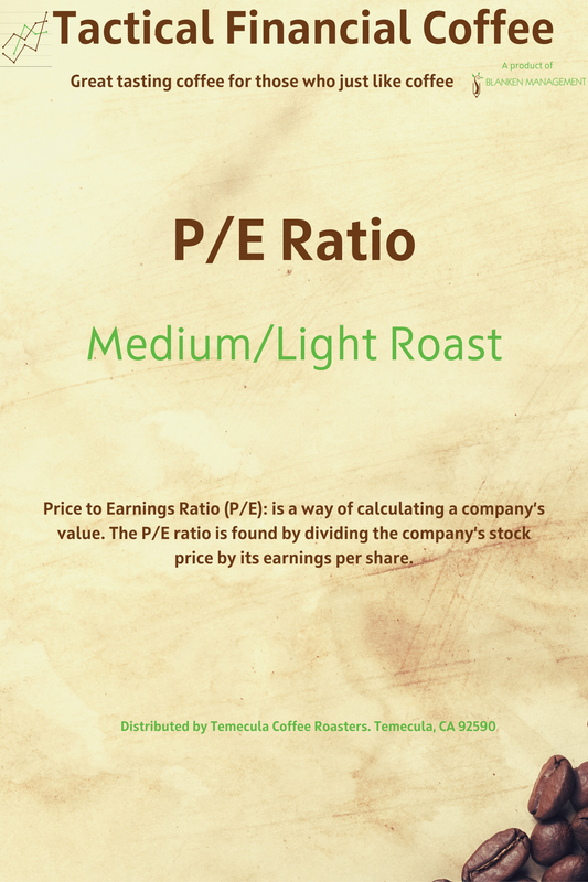 P/E Ratio - Medium/Light Roast